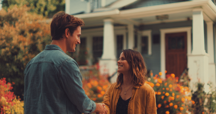 a couple buying their first home with the London Ontario downpayment loan