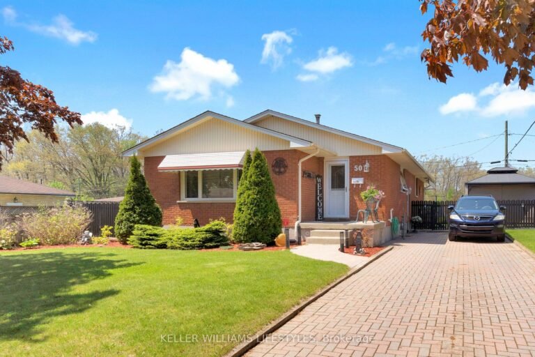 50 Algonquin Crescent, London East, ON N5W 1N4, London East, ON